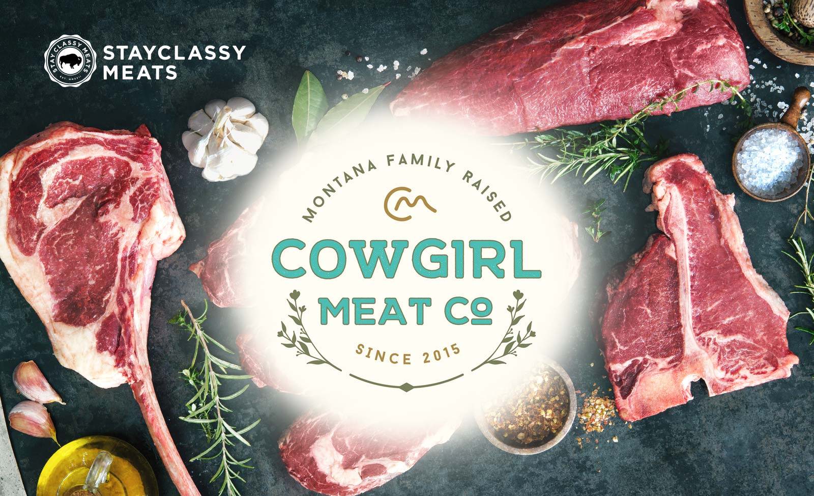 COWGIRL MEAT CO 1/8 & 1/4 COW