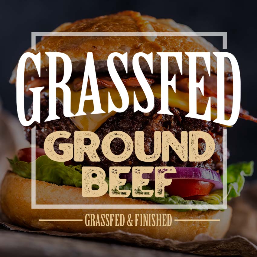 GrassFed-GrassFinished Ground Beef Box - 85/15