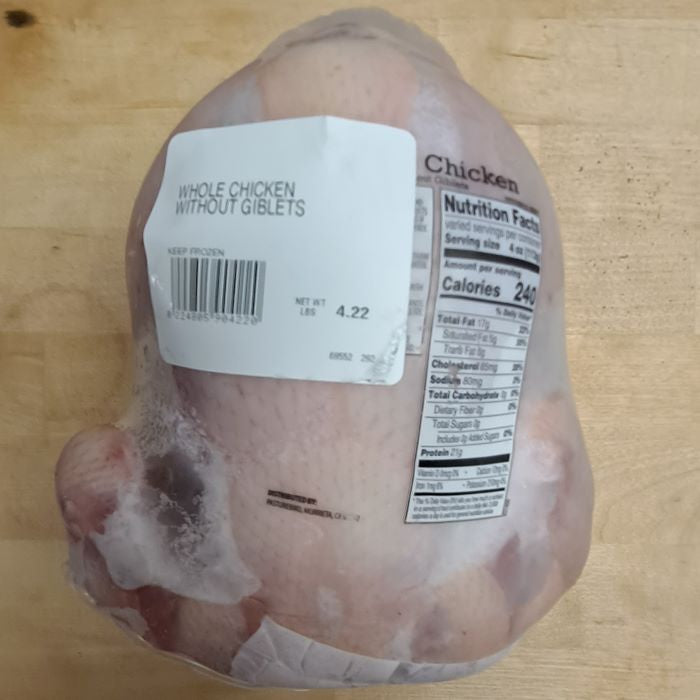 Pasture Bird - Whole Chicken (without Giblets), 4lb