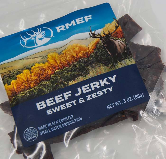 RMEF Beef Jerky Sweet & Zesty
